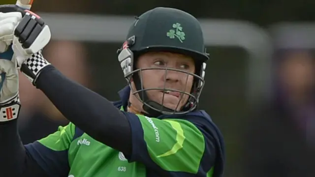 Ireland cricket player Niall O'Brien