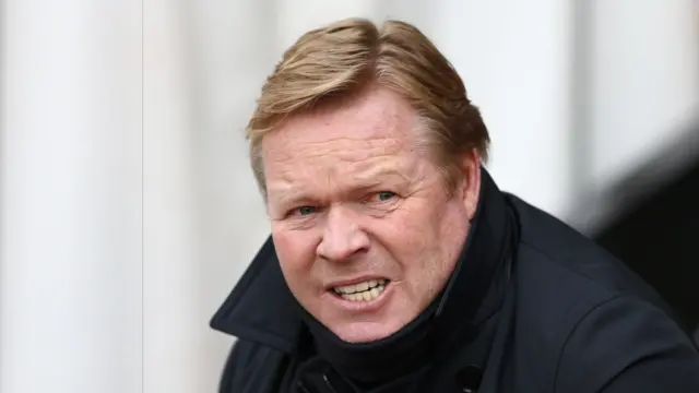 Southampton manager Ronald Koeman