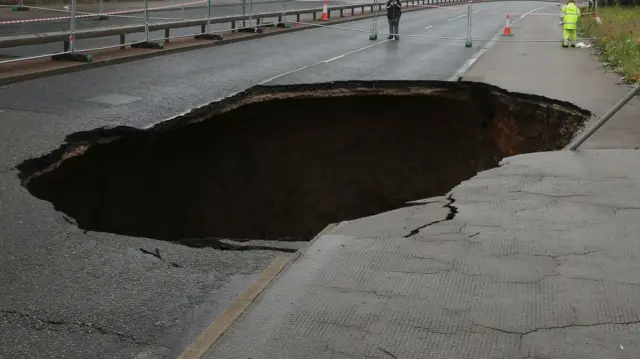 A sink hole