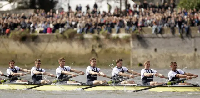 Oxford University rowing team