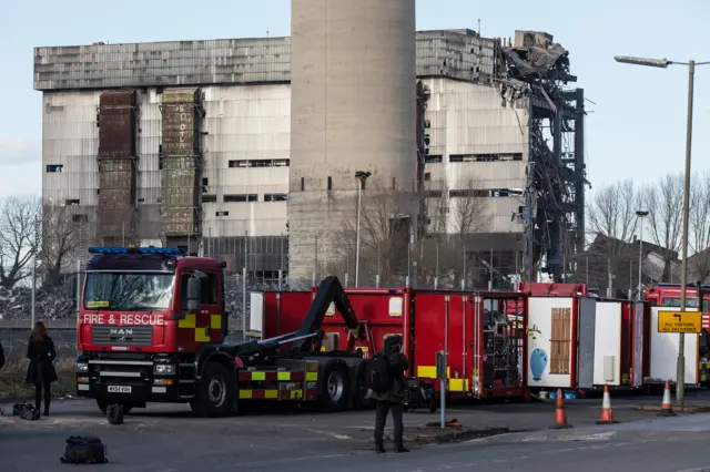 Didcot power station collapse