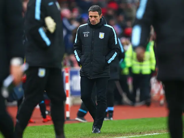 Aston Villa manager Remi Garde