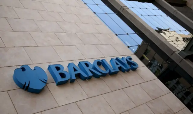 Barclays sign