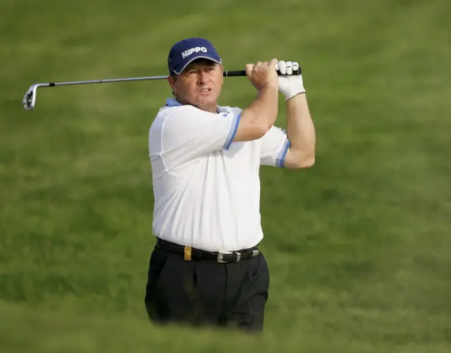 Ian Woosnam in action