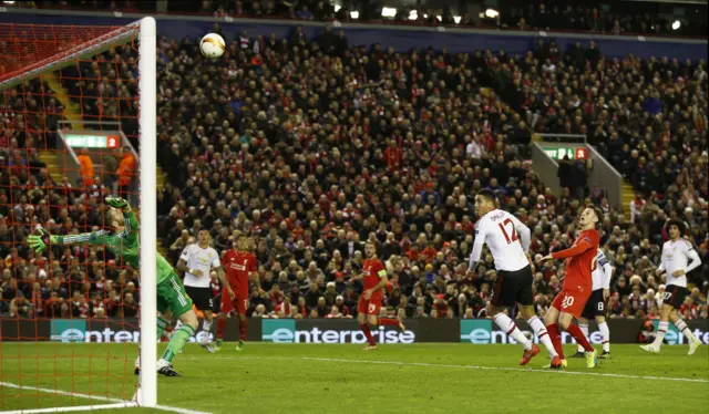 Adam Lallana shot