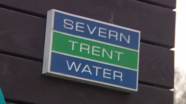 Severn Trent sign