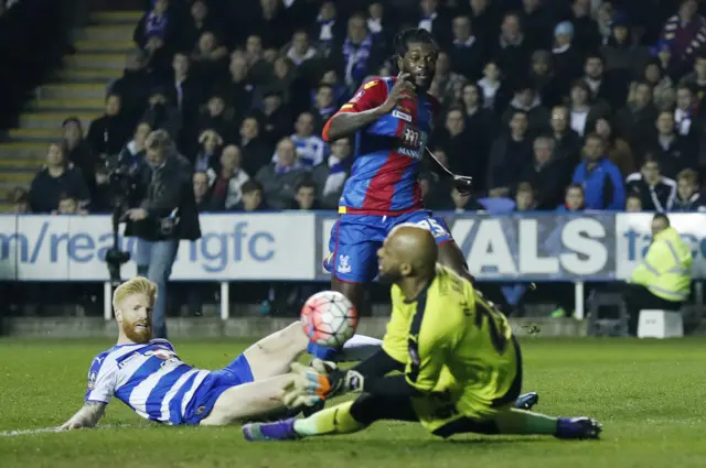 Ali Al Habsi makes a save