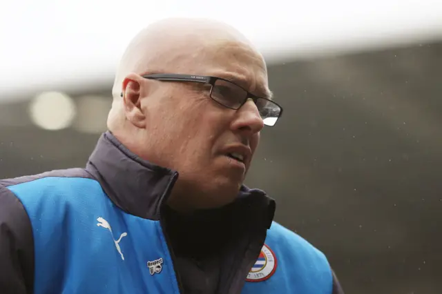 Reading manager Brian McDermott