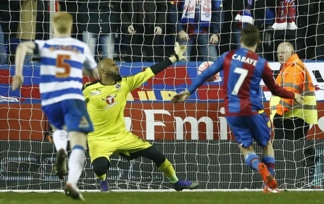 Yohan Cabaye scores