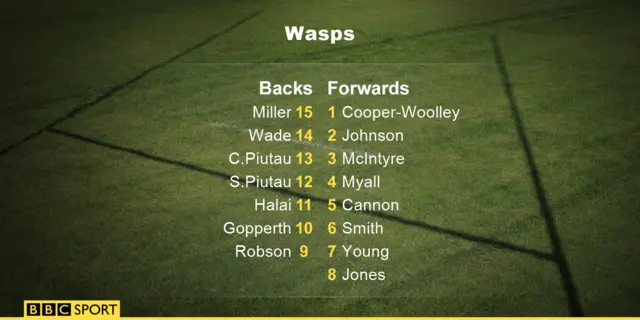 Wasps teams