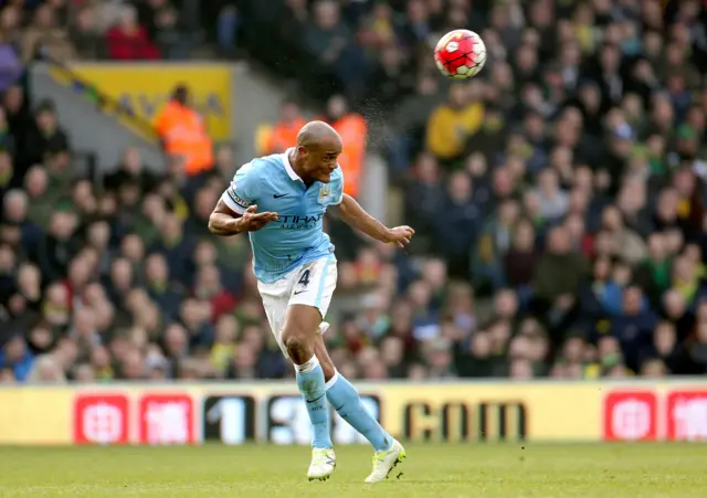 Vincent Kompany clearance