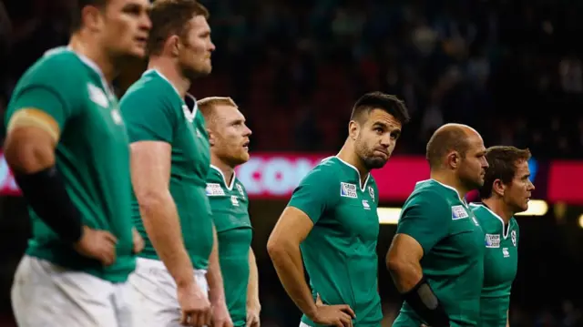 Ireland lose to Argentina at the Rugby World Cup