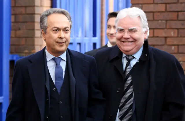 Farhad Moshiri and Bill Kenwright