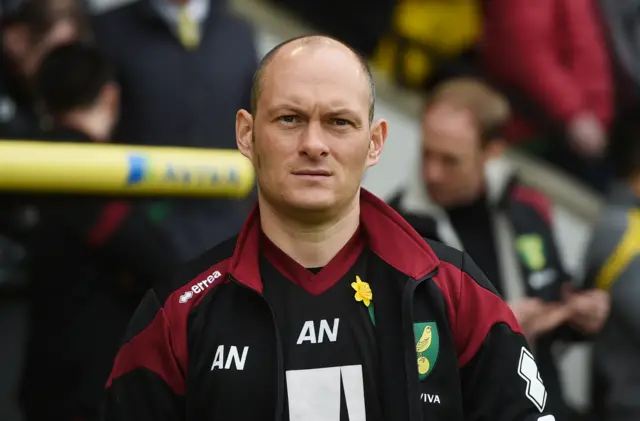 Norwich City manager Alex Neil