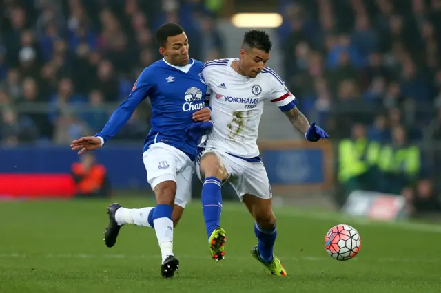 Kenedy and Aaron Lennon