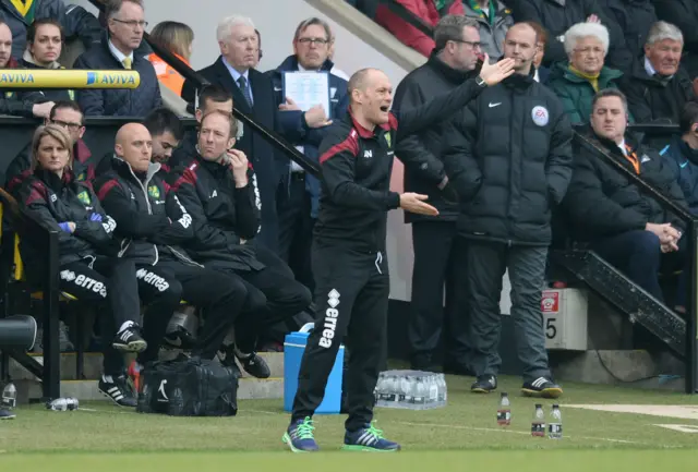 Norwich manager Alex Neil