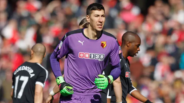 Watford's Costel Pantilimon