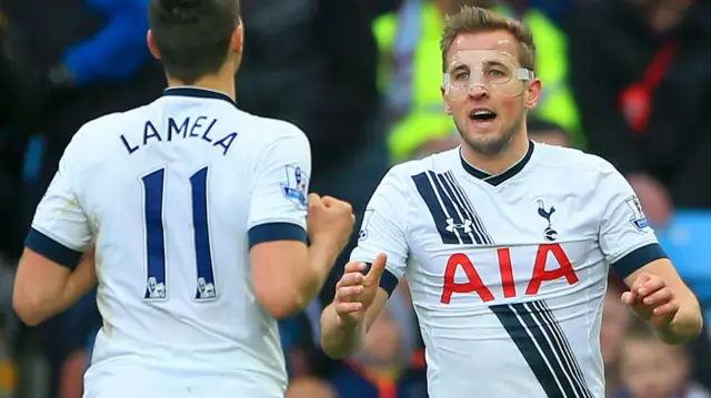 Harry Kane and Erik Lamela