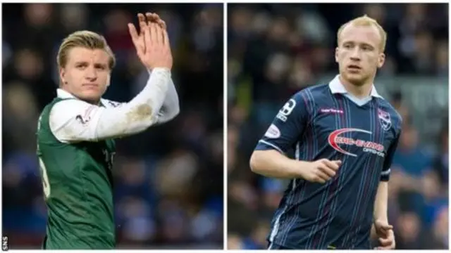 Jason Cummings and Liam Boyce