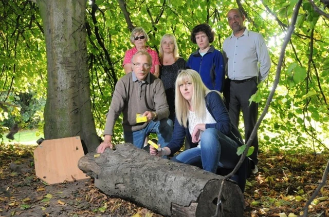 Members of Carlisle Against Crime, back row from left: Mary Bull, Dawn Gee, councillor Ruth Skelton and councillor Joe Naitta. Front row: councillor Eric Ashburner and Danielle Lind