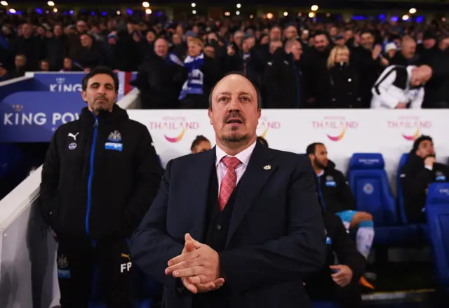 Newcastle manager Rafa Benitez