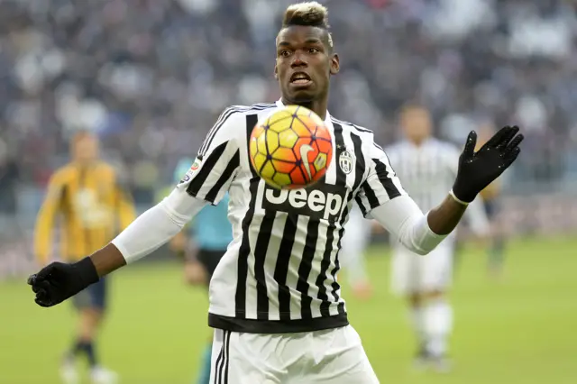 Juventus midfielder Paul Pogba