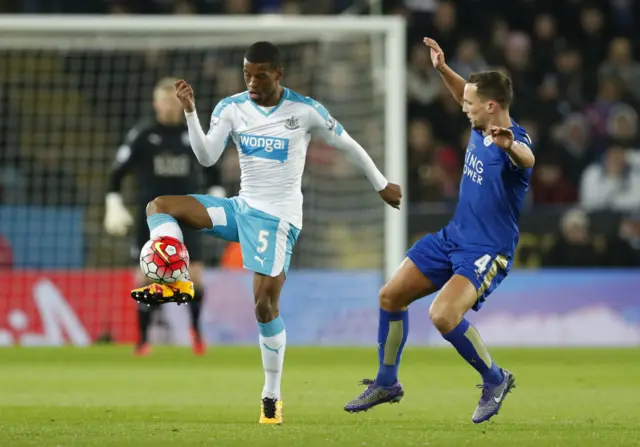 Georgio Wijnaldum and Danny Drinkwater