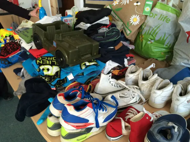 Donated items