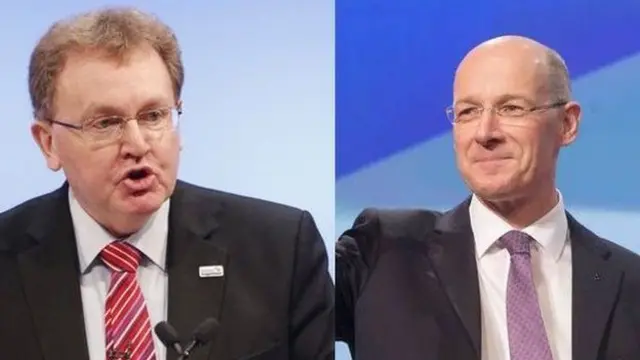 David Mundell and John Swinney