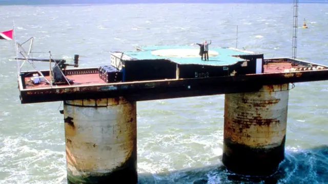 Princess Joan and Prince Roy on Sealand