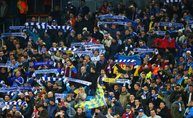 Dynamo Kiev fans