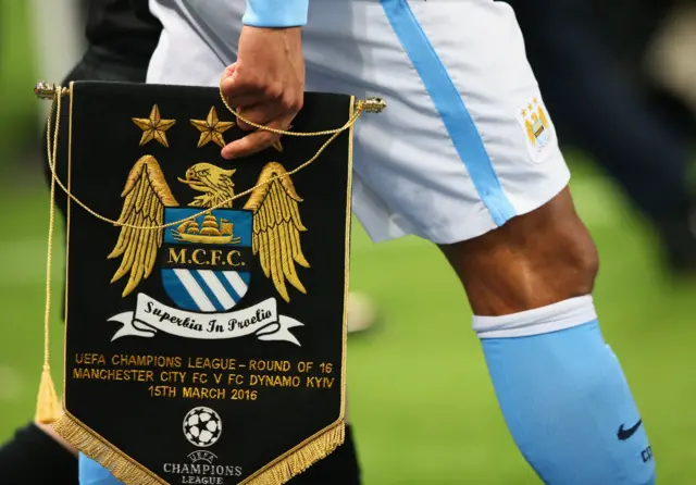 Manchester City pennant