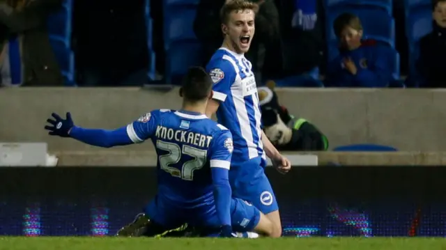 James Wilson scores for Brighton