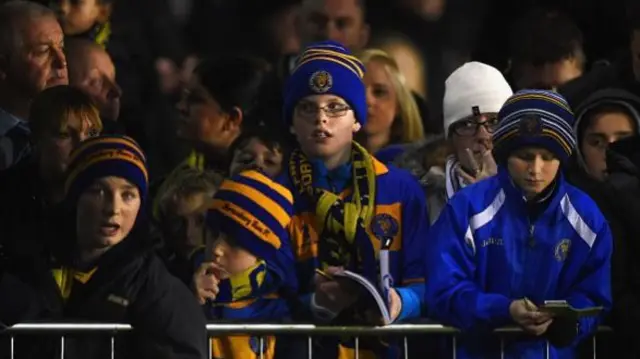 Shrewsbury Town fans