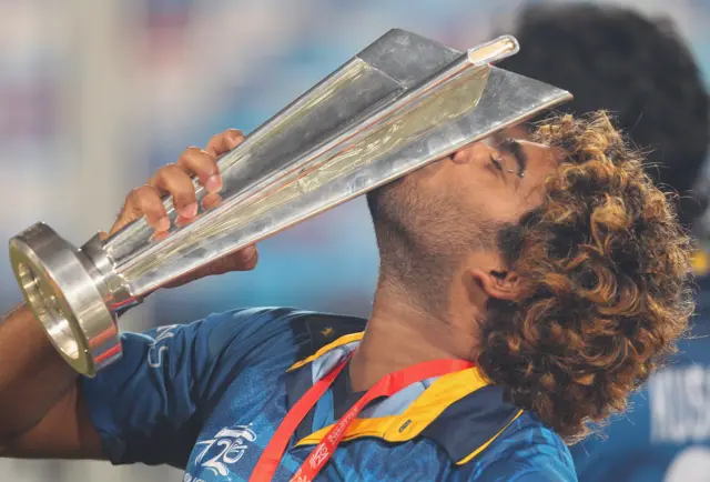 Sri Lanka's Lasith Malinga