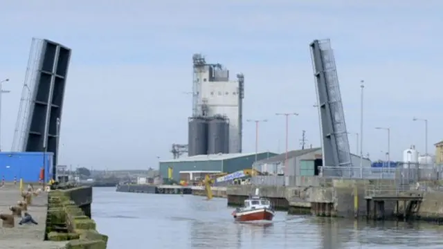 Bascule Bridge in Lowestoft