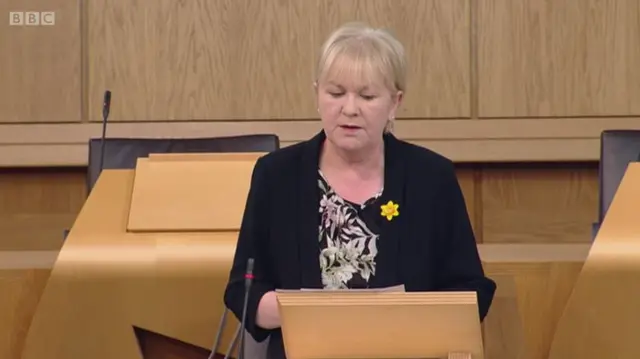 Scottish Labour MSP Johann Lamont