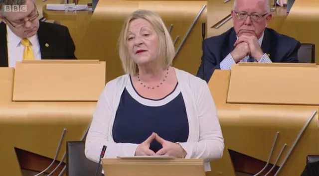 SNP MSP Linda Fabiani