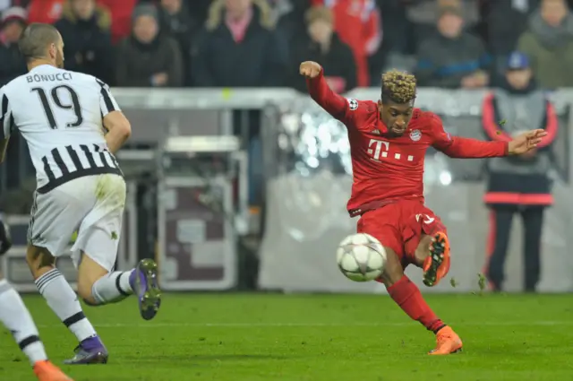 Kingsley Coman scores