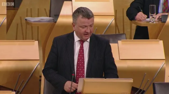 Lib Dem MSP Jim Hume