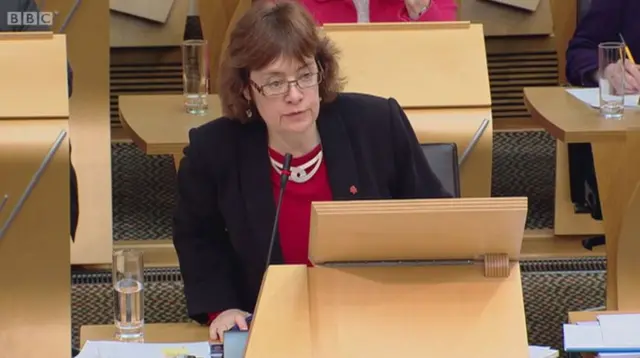 Labour MSP Sarah Boyack