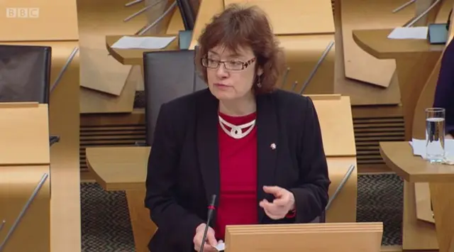 Labour MSP Sarah Boyack