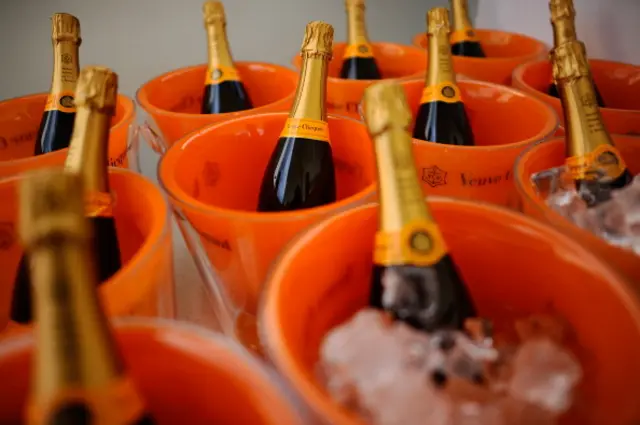 Champagne on ice