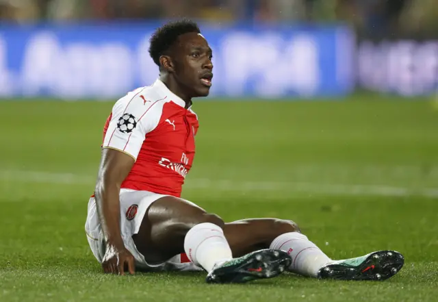 Arsenal's Danny Welbeck