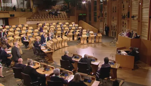 Richard Lochhead in the chamber