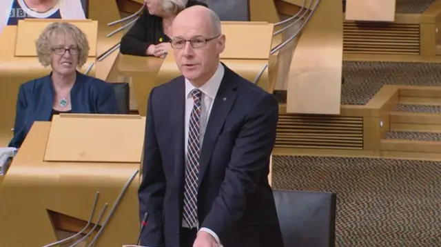 Deputy First Minister John Swinney