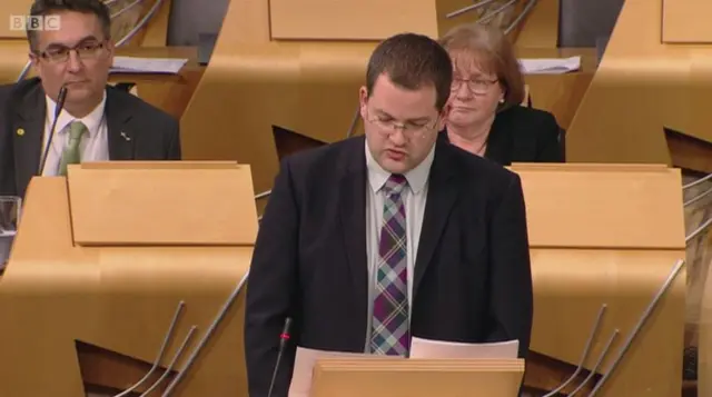 SNP MSP Mark McDonald