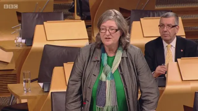 Scottish Labour MSP Claudia Beamish