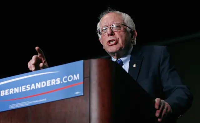 Presidential Candidate Bernie Sanders Holds Primary Night Rally In Phoenix, Arizona