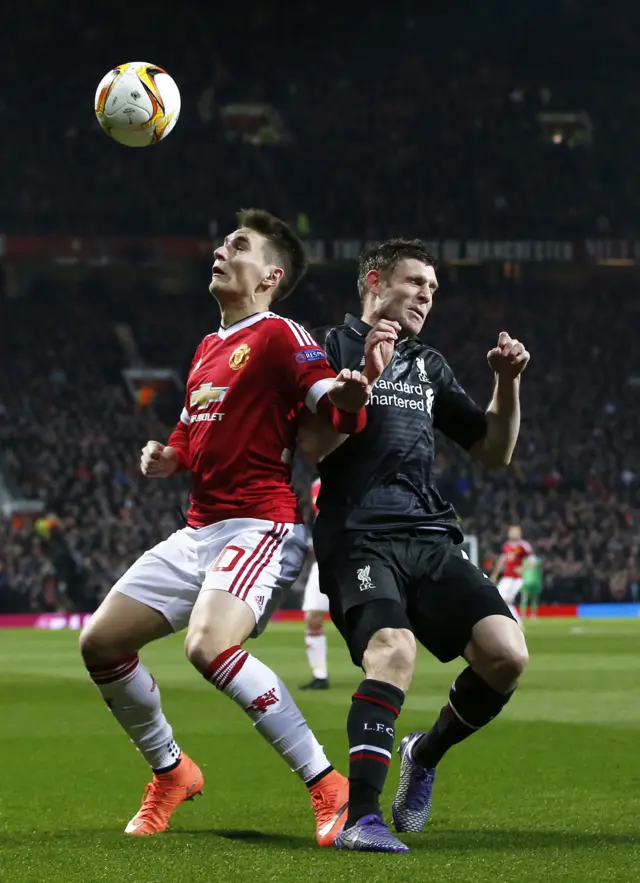 James Milner and Guillermo Varela